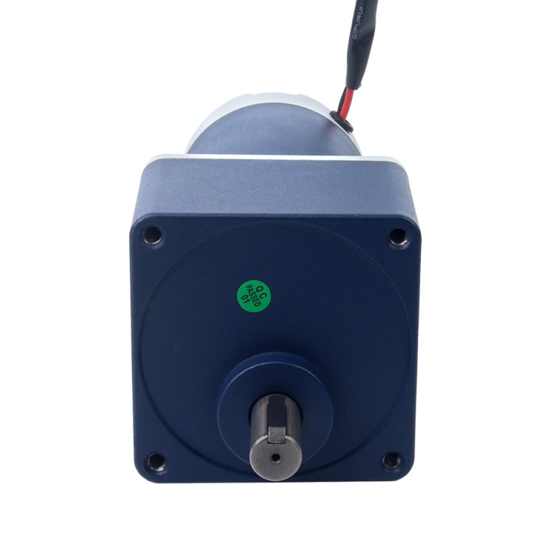 Brushed 24V 150W 20.00Nm(2832.23oz.in) 9RPM w/ 200:1 Spur Gearbox DC Gear Motor - F5D150-24GU-18S/5GU200KB | StepperOnline AU