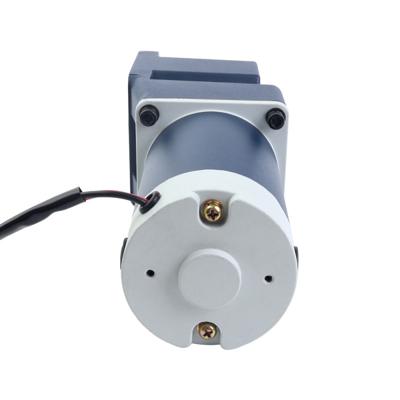 Brushed 12V 90W 20.00Nm(2832.24oz.in) 10RPM w/ 180:1 Right Angle Gearbox DC Gear Motor - F5D90-12GU-18S/5GU180RC | StepperOnline AU